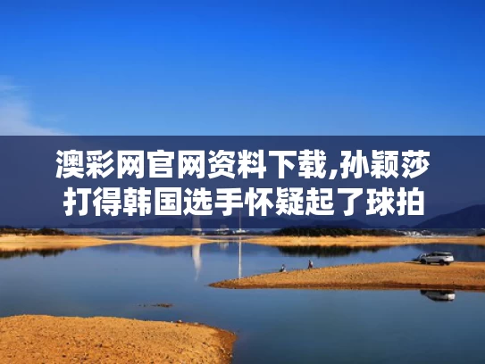 澳彩网官网资料下载,孙颖莎打得韩国选手怀疑起了球拍