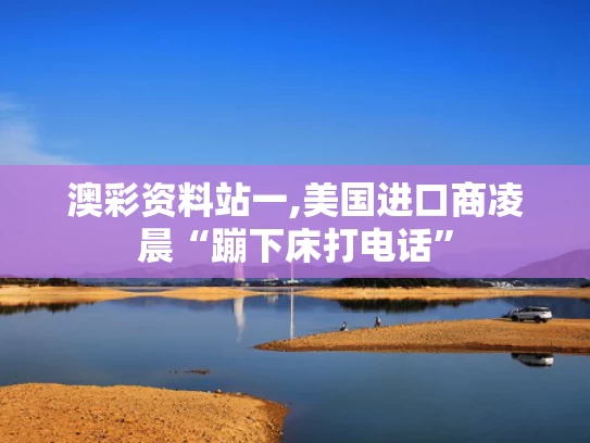澳彩资料站一,美国进口商凌晨“蹦下床打电话”
