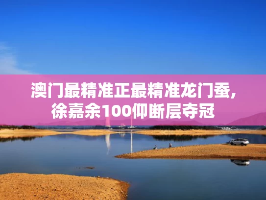 澳门最精准正最精准龙门蚕,徐嘉余100仰断层夺冠